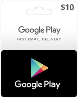 $10 US Google Play Card