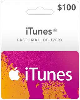 $100 USA iTunes Gift Card
