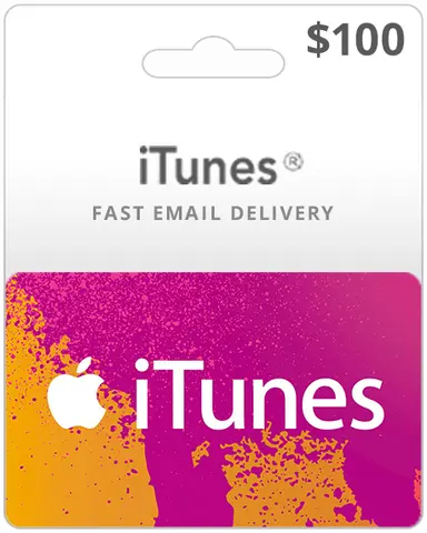 $100 USA iTunes Gift Card