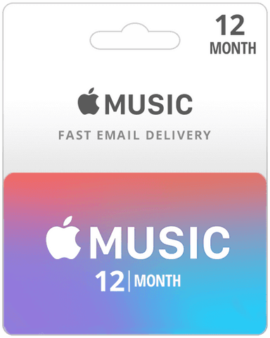 12 Month Subscription US Apple Music Card