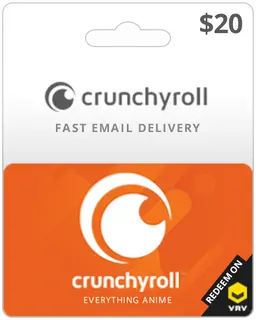 $20 Crunchyroll Gift Card