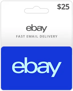 $25 eBay Gift Card - Email Delivery