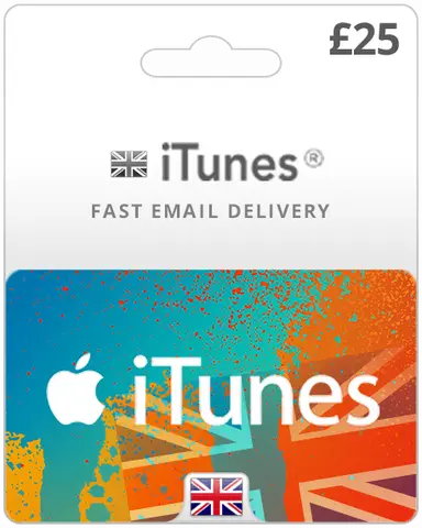 $25 UK iTunes Gift Card