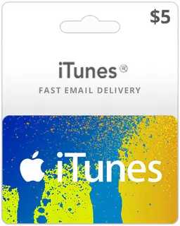 $5 USA iTunes Gift Card