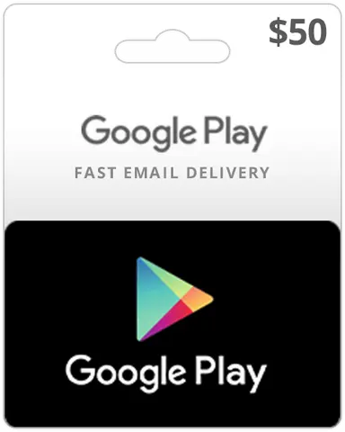 $50 US Google Play Card