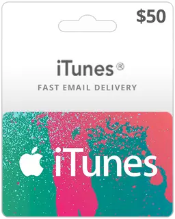 $50 USA iTunes Gift Card