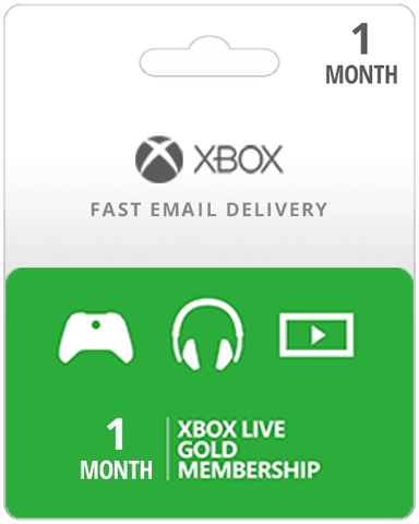 1 Month Xbox Live Membership