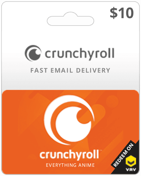 $10 Crunchyroll Gift Card