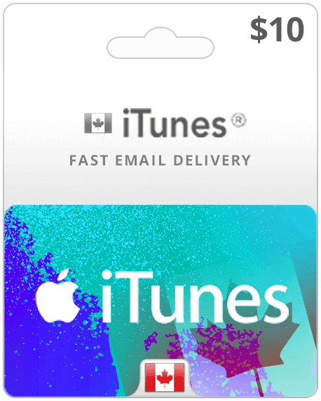 $10 Canada iTunes Gift Card