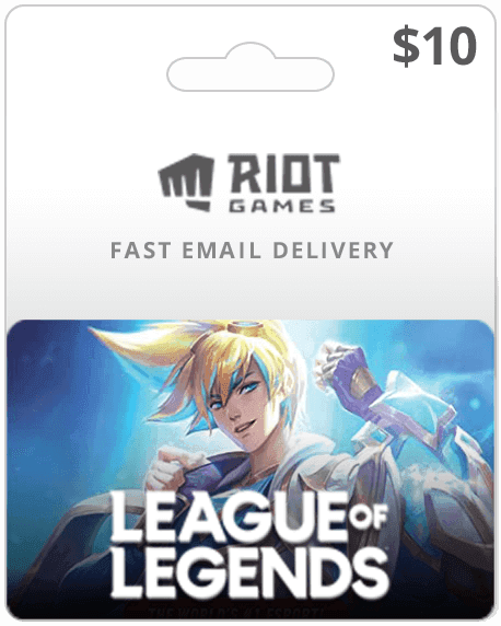 $10 League of Legends Card