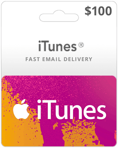 $100 USA iTunes Gift Card