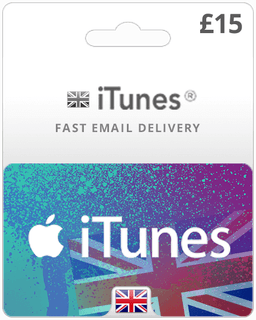 Buy 15 UK iTunes Card Code Online iTunes Gift Card Email Delivery