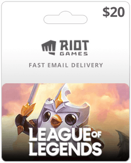 $20 Delivery Gift Card League Legends Buy Email of