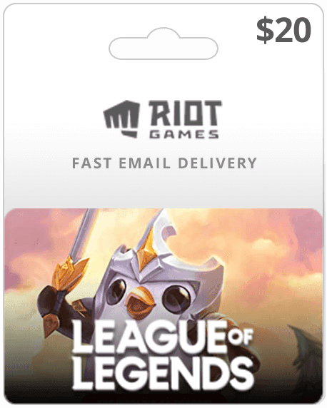 League of Legends Riot Points $25 Gift Card ? 3500 Riot Points