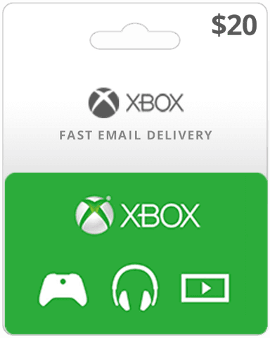 Xbox $20 gift card on sale