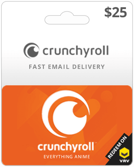$25 Crunchyroll Gift Card