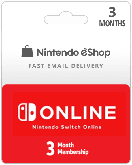 3 month nintendo online store
