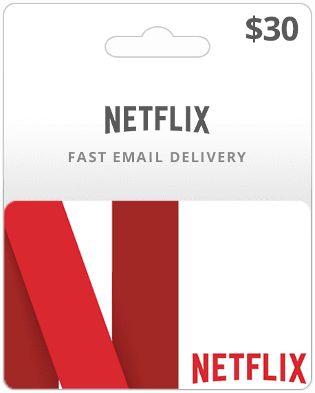 Netflix hotsell gift card