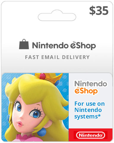 35 nintendo eshop best sale card