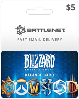 Buy Blizzard Gift Cards Cheap - Digital Blizzard Card For Sale