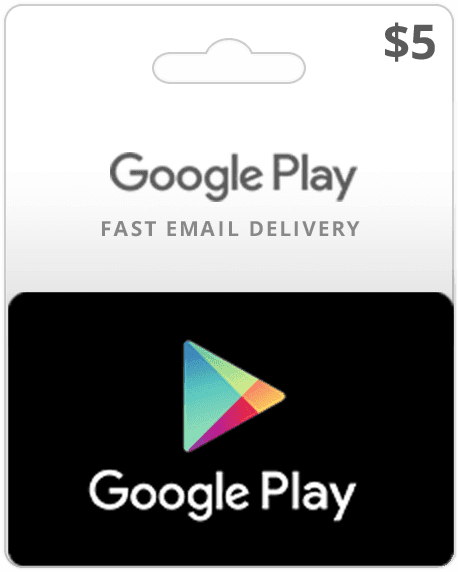 $5 US Google Play Card