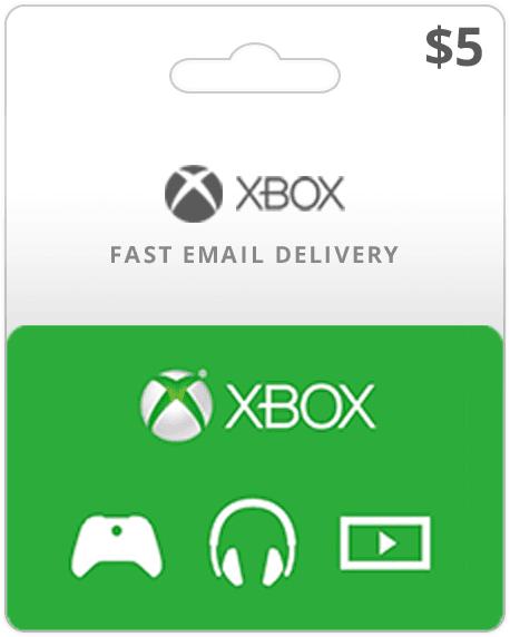 Buy 5 Xbox Gift Card Xbox Live Gift Code Email Delivery