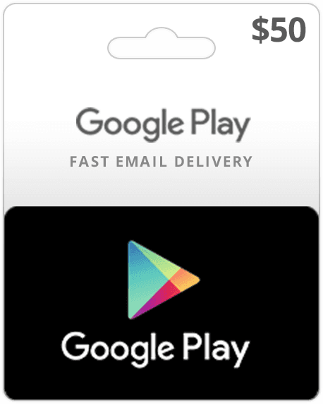 Google Play Gift Card USD $50