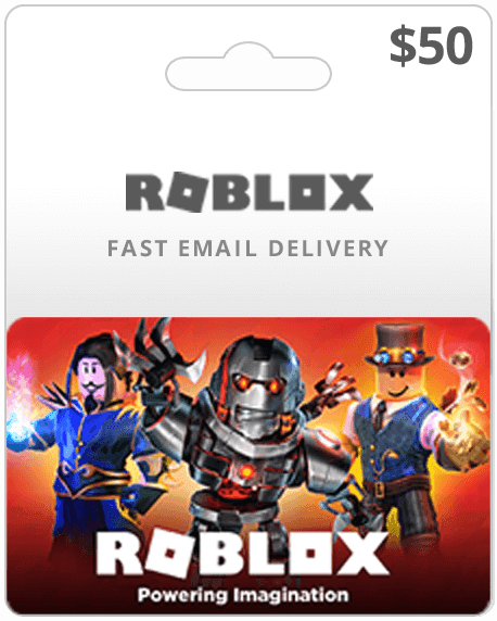 Buy $50 Roblox Card Code Online | Roblox Gift Card Email Delivery