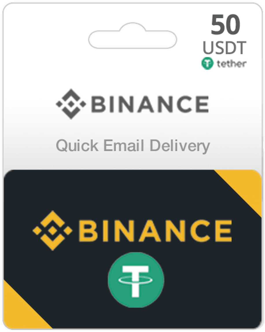 50 USDT Tether Binance Gift Card