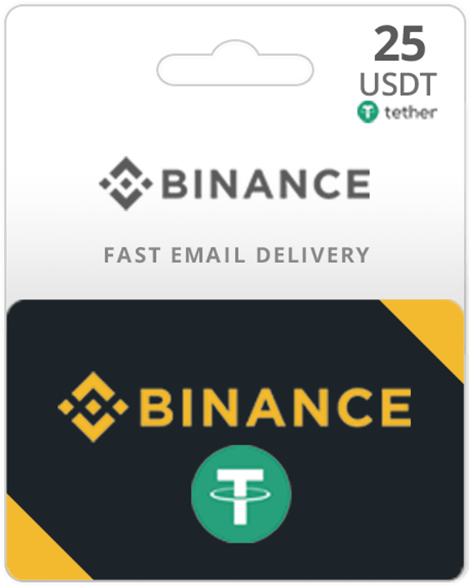 25 USDT Binance Gift Card