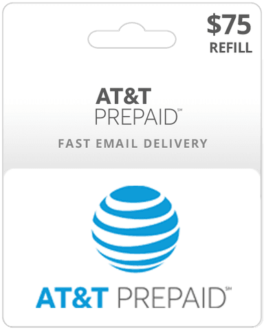 $75 AT&T Prepaid Gift Card