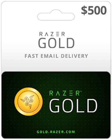 $500 Razer Gold Global Game Card