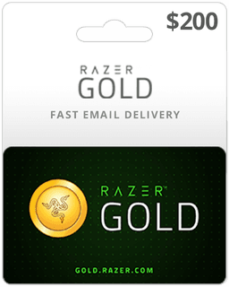 $200 Razer Gold Global Game Card