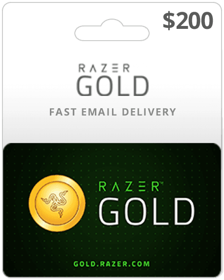 $200 Razer Gold Global Game Card