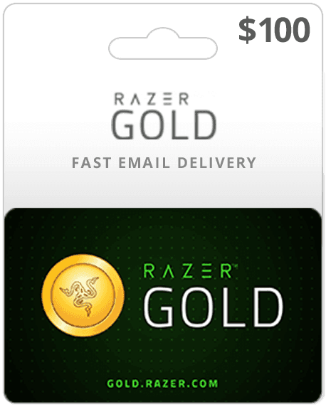 $100 Razer Gold Global Game Card