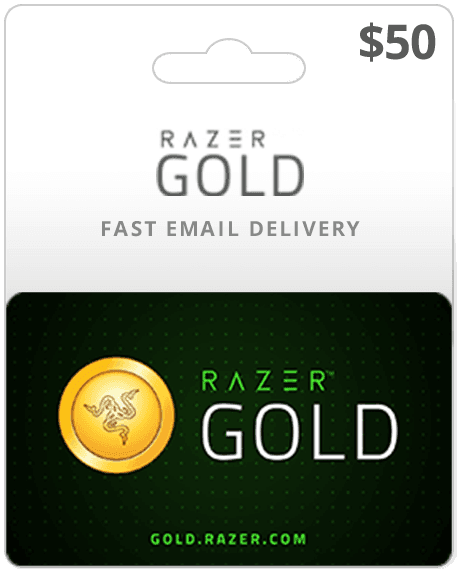 $50 Razer Gold Global Game Card