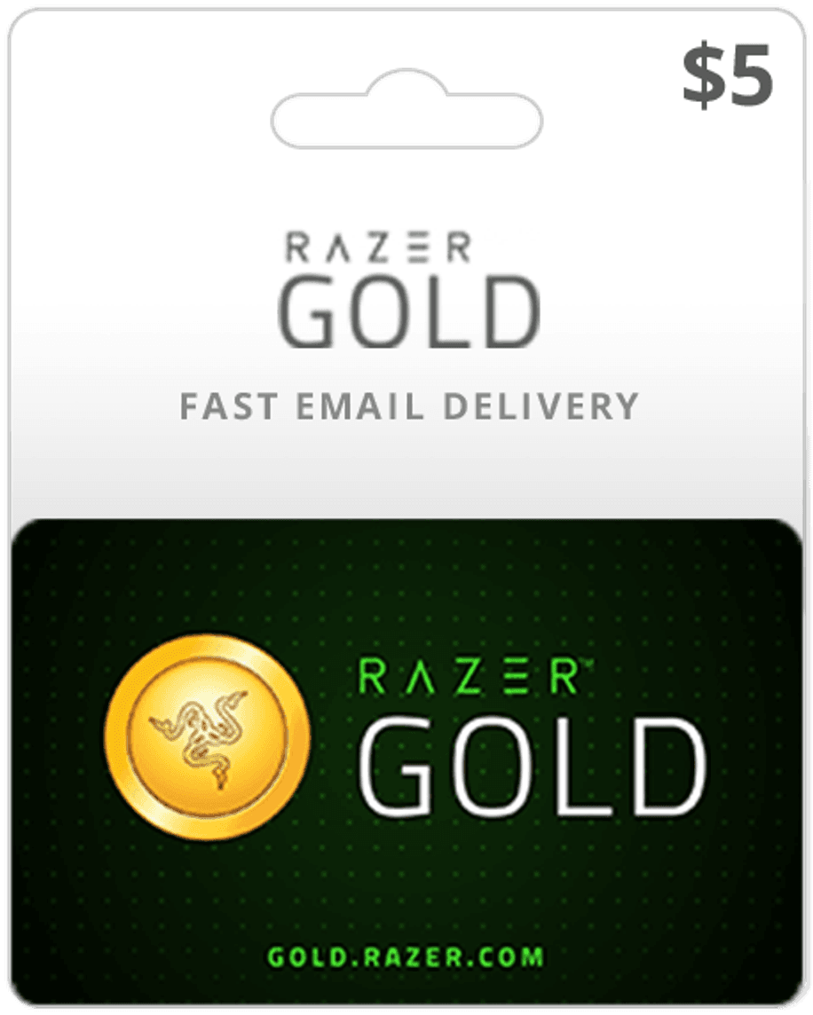 $5 Razer Gold Global Game Card