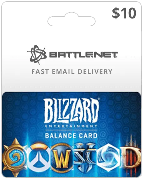 $10 Blizzard Game Card