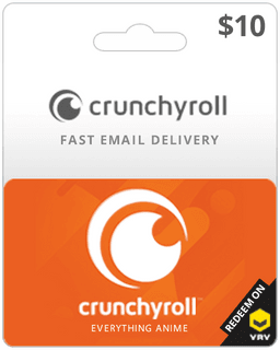 $10 Crunchyroll Gift Card
