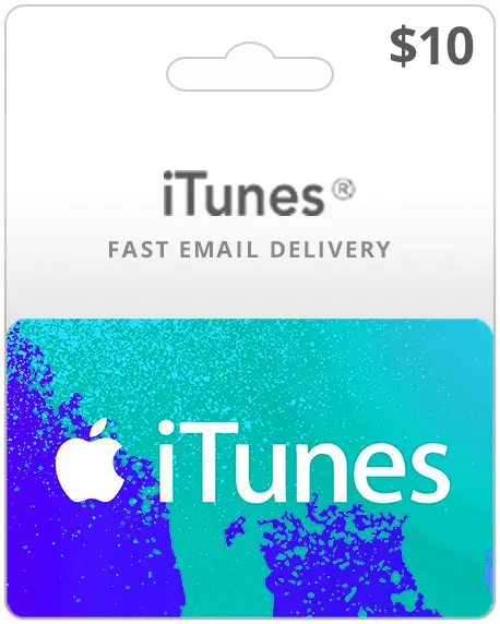 $10 USA iTunes Gift Card
