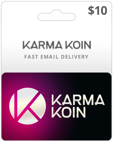 $10 Karma Koin Game Card