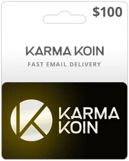 $100 Karma Koin Game Card