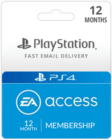 12 Month EA Access Playstation Gift Card