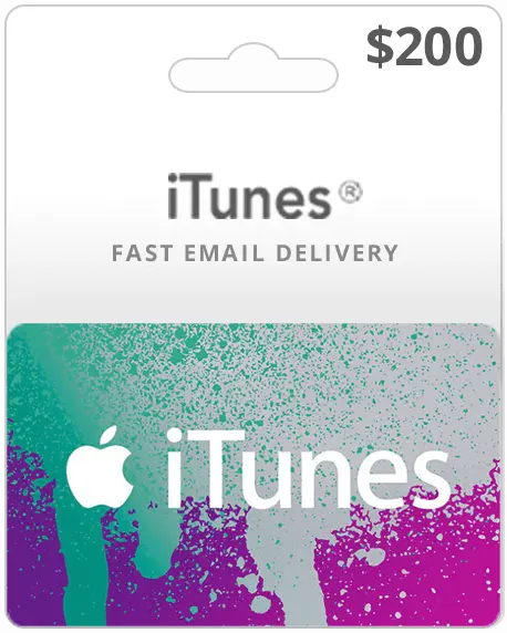 $200 USA iTunes Gift Card