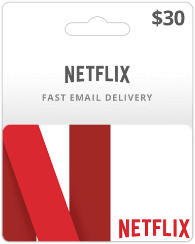 $30 Netflix Gift Card