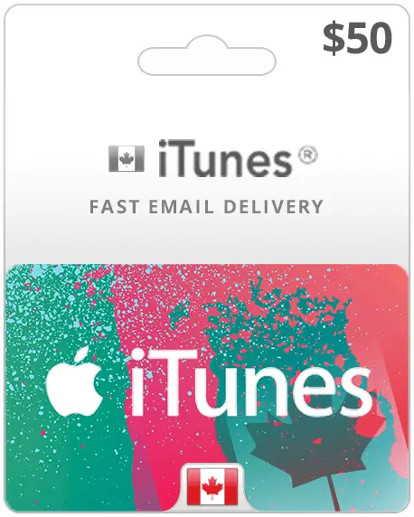 $50 Canada iTunes Gift Card