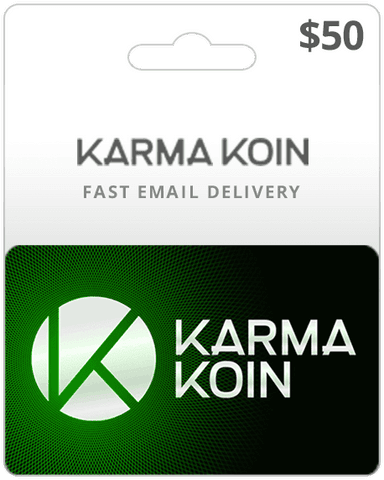 $50 Karma Koin Game Card