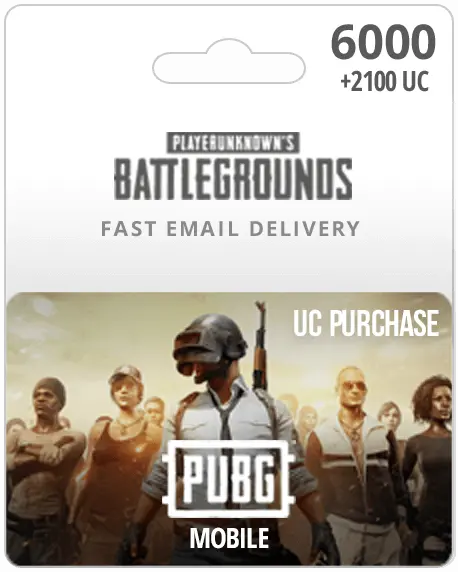 6000UC PUBG Mobile Gift Card