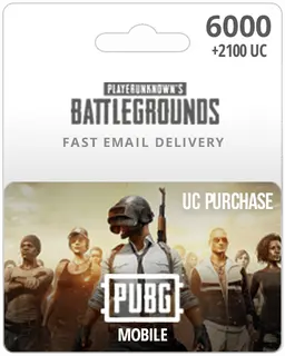 6000UC PUBG Mobile Gift Card