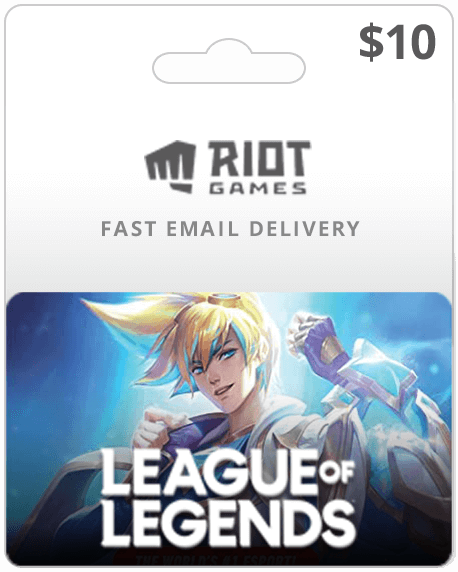 Riot Points Gift Card, €10